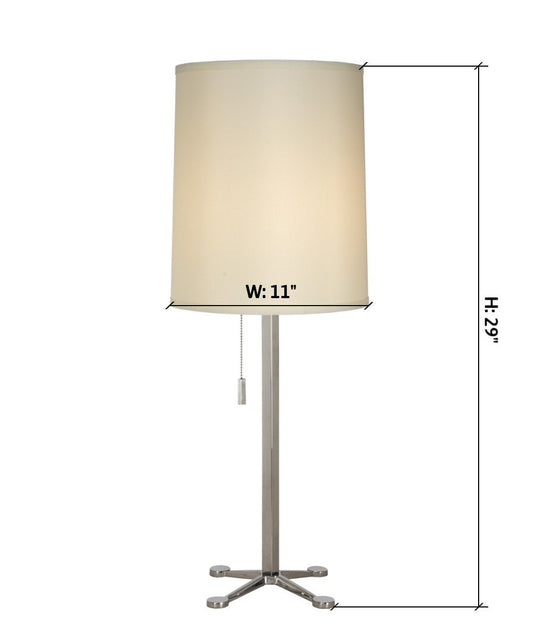 Ascent 1 Light Table Lamp in Polished Chrome TT5230-26 by Trend