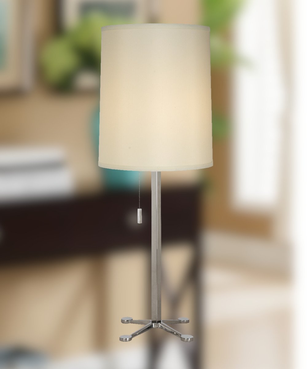 Ascent 1 Light Table Lamp in Polished Chrome TT5230-26 by Trend