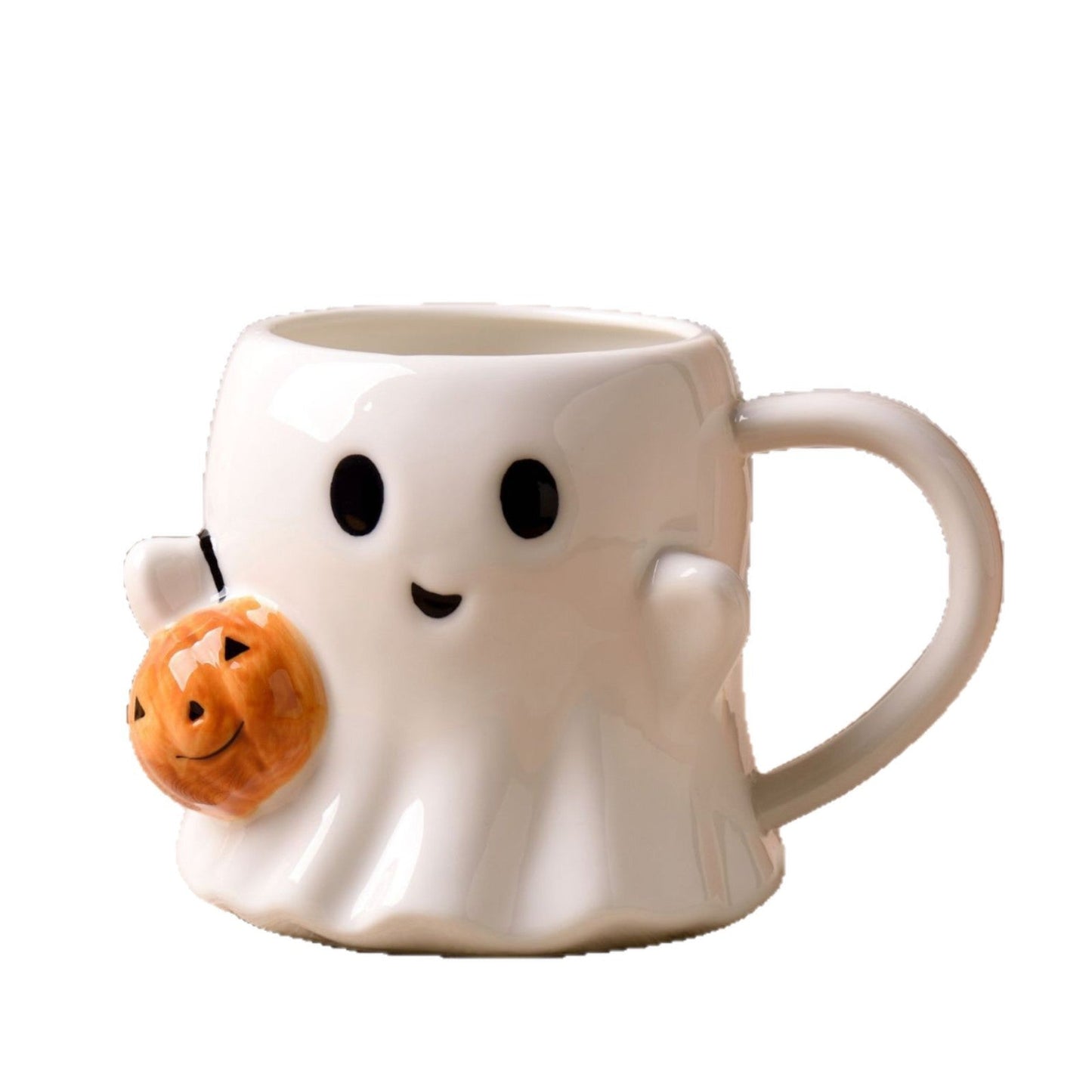 Pumpkin Ghost Cup Halloween Creative Cute Water Glass