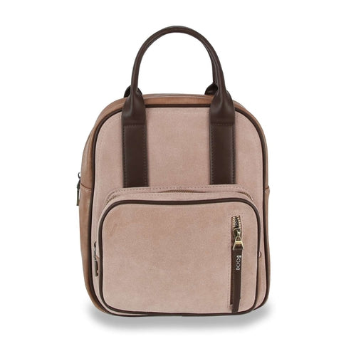 Genuine Leather Convertible Backpack