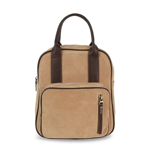 Genuine Leather Convertible Backpack