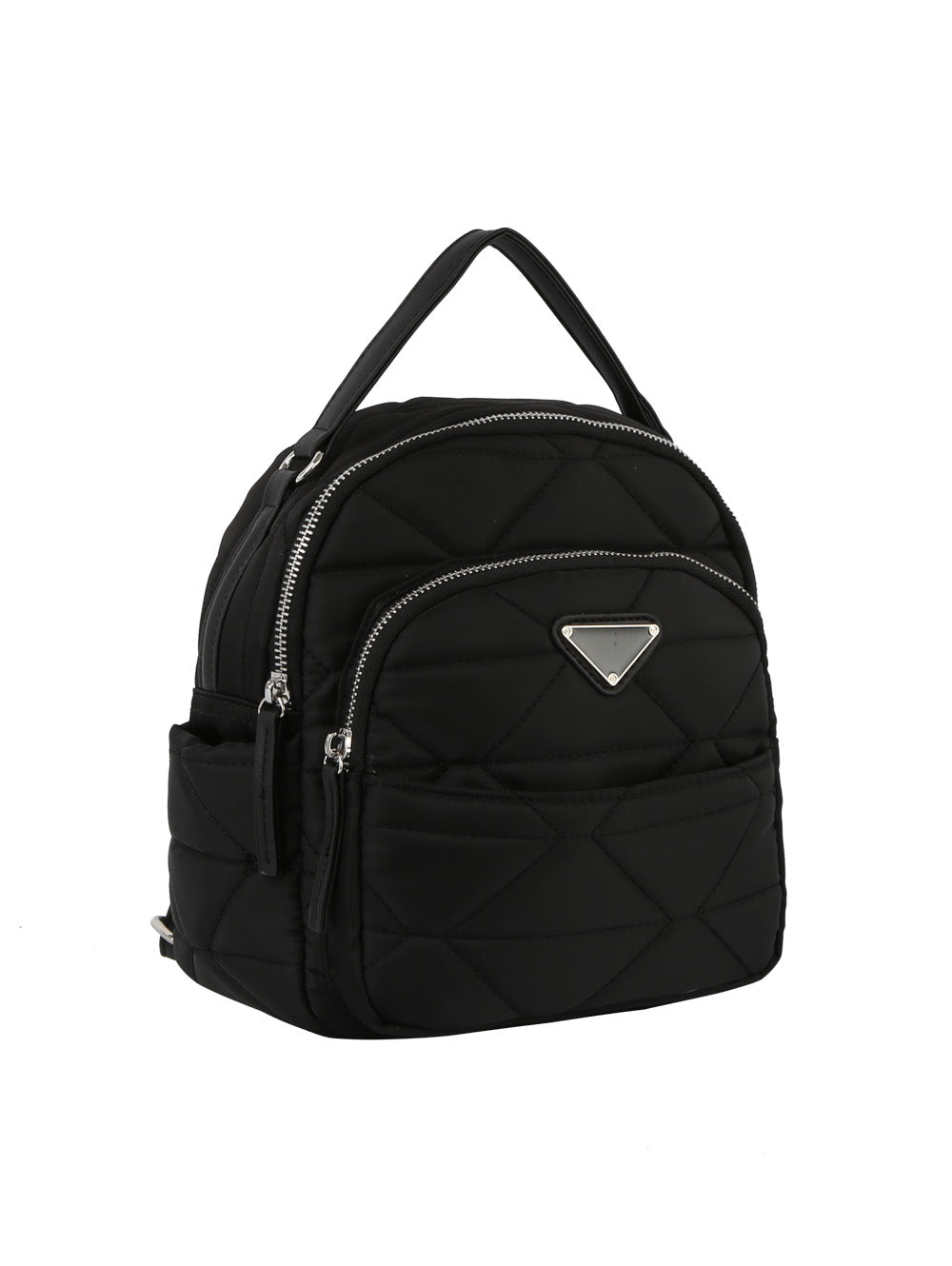 Quilted daily convertible backpack
