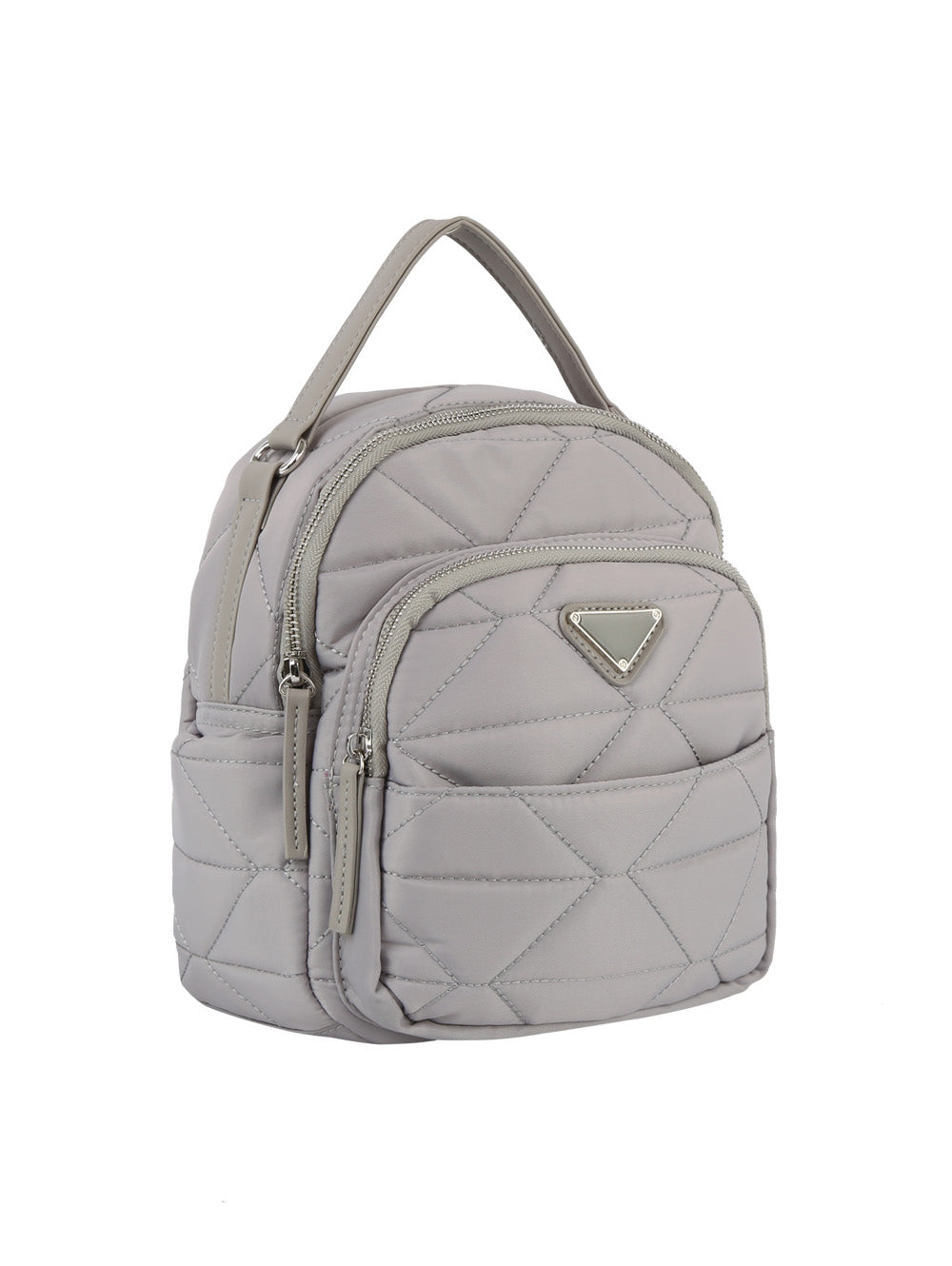 Quilted daily convertible backpack