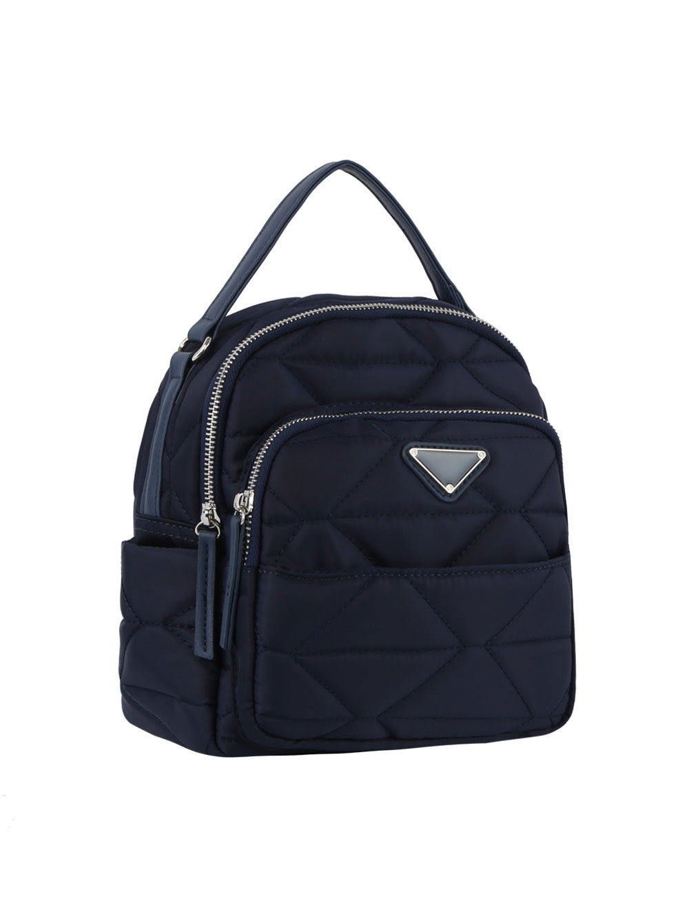 Quilted daily convertible backpack