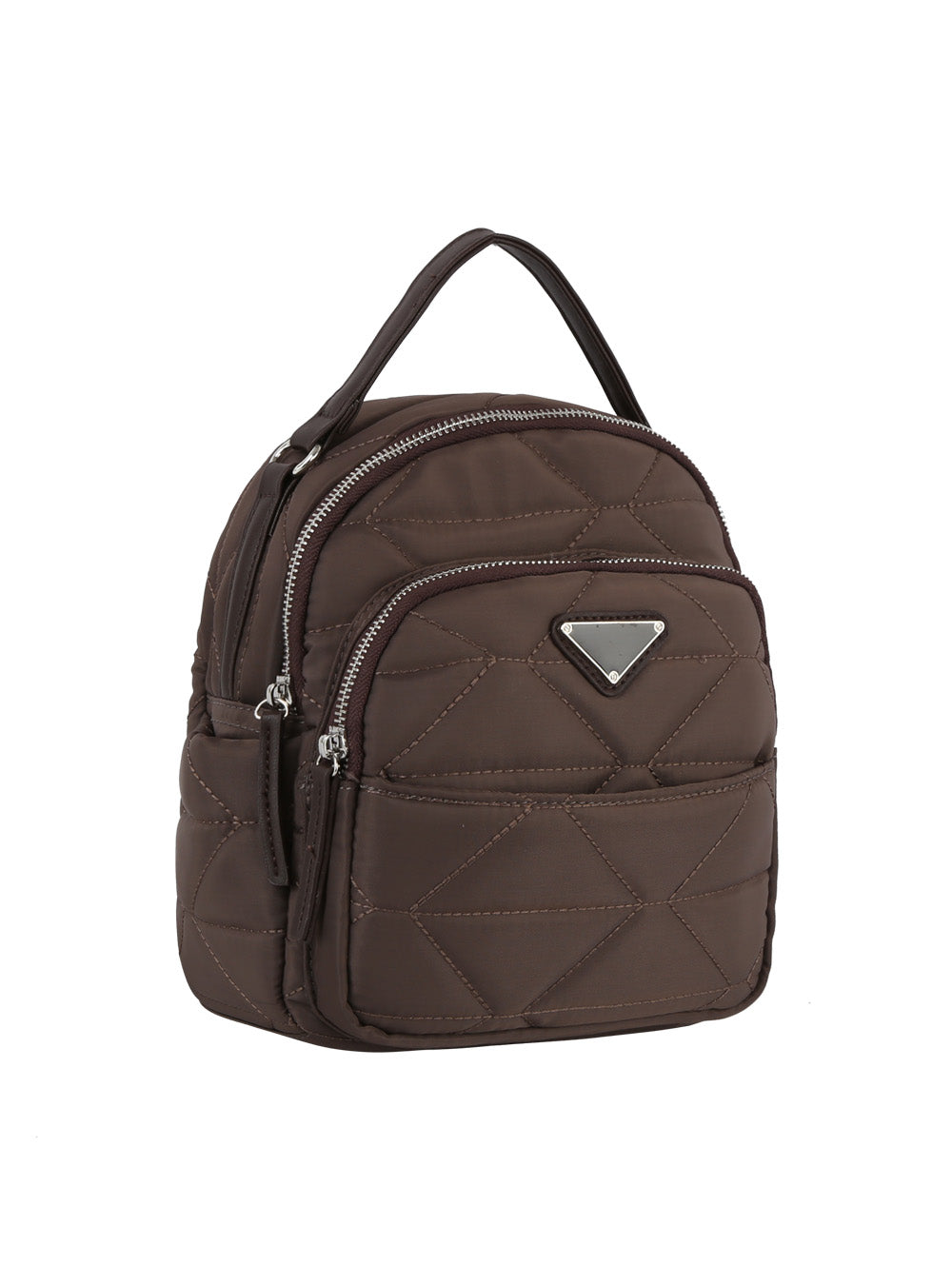 Quilted daily convertible backpack