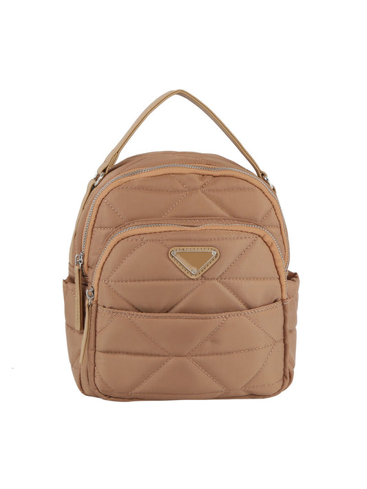Quilted daily convertible backpack