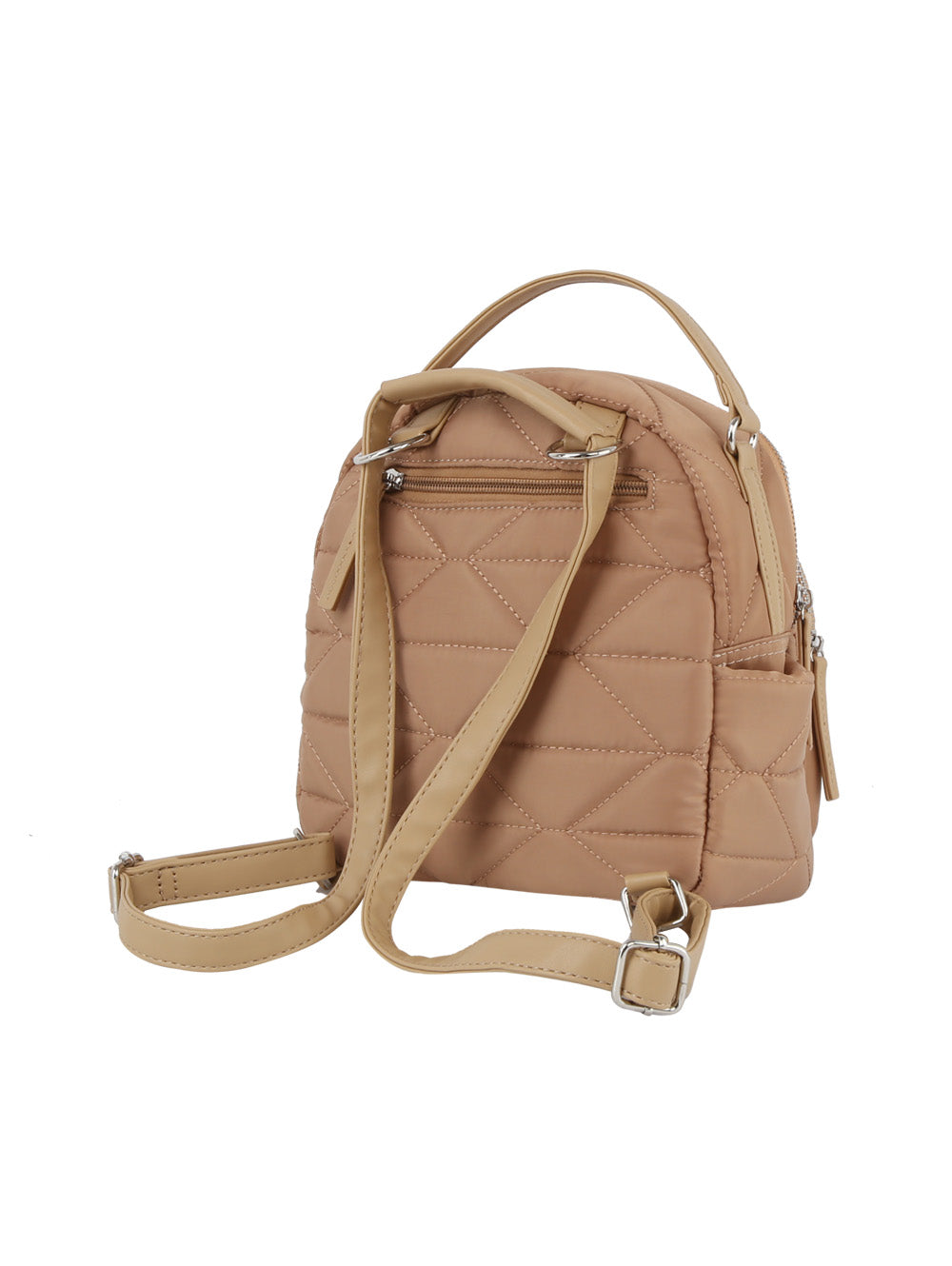Quilted daily convertible backpack