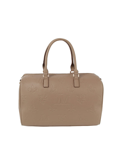 Monogram duffle bag with crossbody strap