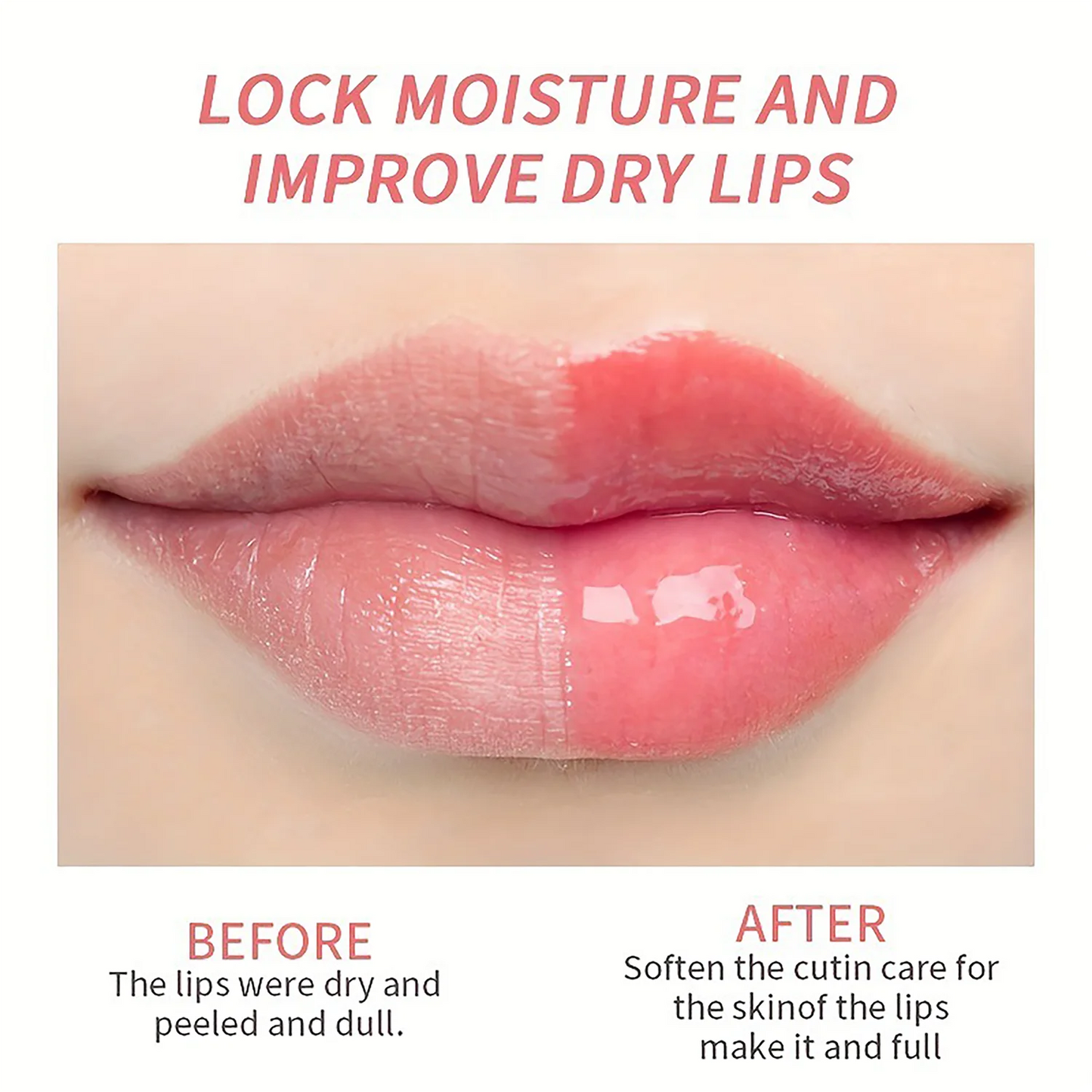 Rose Cherry Honey Peach Lipstick Moisturizing Lip Mask, Unisex Lip