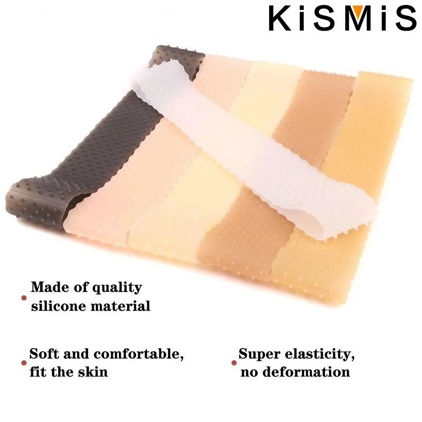 KISMIS 1PC Headband Adjustable Silicone Wig Band For Lace Frontal Wigs