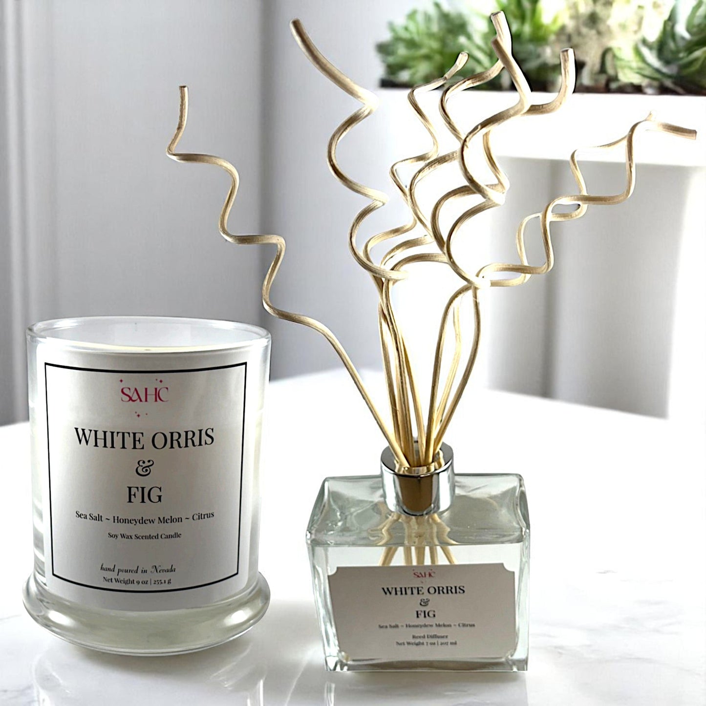 White Orris & Fig Reed Diffuser