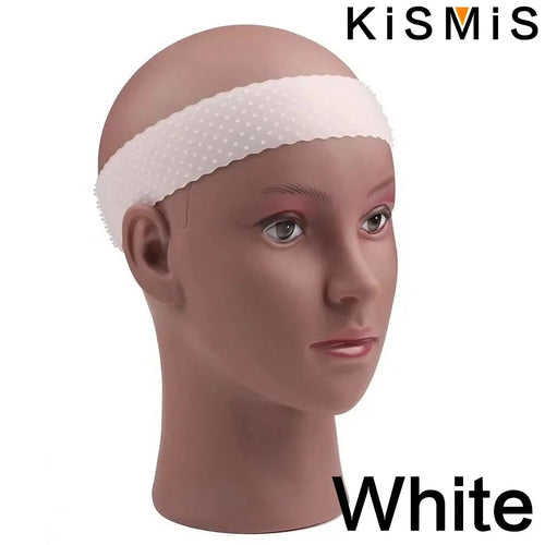 KISMIS 1PC Headband Adjustable Silicone Wig Band For Lace Frontal Wigs