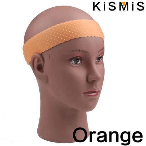 KISMIS 1PC Headband Adjustable Silicone Wig Band For Lace Frontal Wigs
