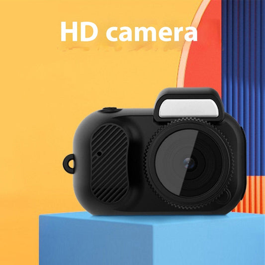 Retro Mini Camera With Screen Indoor Home Outdoor 1080p HD Portable